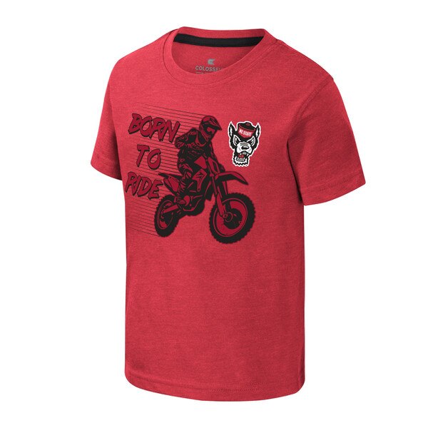 Red Toddler Short Sleeve Tee - Moto